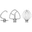 KitchenAid Tilt - Head Stainless Steel Stand Mixer Tools (3-Piece Set)