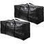 BAG-THAT! 2 Pack XXL Moving Bags, Jumbo Extra Large Heavy Duty Stronger Handles Wrap Around Storage Bags Moving Totes Storage Totes Zippered