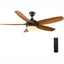 Home Decorators Collection Breezemore 56 in. LED Indoor Mediterranean Bronze Ceiling Fan with Light Kit and Remote Control