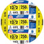 Southwire 25' 12 - 2 NM W/G Indoor Wire - Yellow - Building Wire 28828255