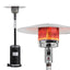 KEZATO 46,000 BTU Propane Outdoor Patio Heater with Cover and Wheels for