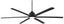 Casa Vieja 84" Ultra Breeze Modern Industrial Outdoor Ceiling Fan with Dimmable LED Light Remote Control Matte Black Wet Rated for Patio Exterior