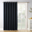 Sun Zero Jonah Extra Wide Blackout Patio Curtain Panel Navy