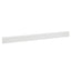30 - 1/2 in. Cultured Marble Backsplash in White