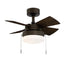 Hampton Bay YG922B - EB Metarie II 24 in. Indoor Oil Rubbed Bronze Ceiling Fan with Light