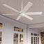 Hunter Lakeway SureSpeed 60 - in Fresh White Indoor/Outdoor Ceiling Fan and Remote (6 - Blade) | 52767