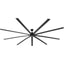 Global Industrial 108 in. Industrial 6 Speed Ceiling Fan with DC Motor