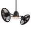 Minka Aire Vintage Gyro LED 42" Ceiling Fan Kocoa