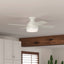 Hunter Dempsey 44" Ceiling Fan - Fresh White, Ceiling Fan for Home