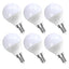 GOSCHE 6 Pack E12 LED Candelabra Light Bulbs, 60 Watt Equivalent, Warm White 2700K, 120V Chandelier Llight Bulb