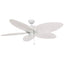 Honeywell Palm Island Indoor/Outdoor Ceiling Fan - 52 inch, White