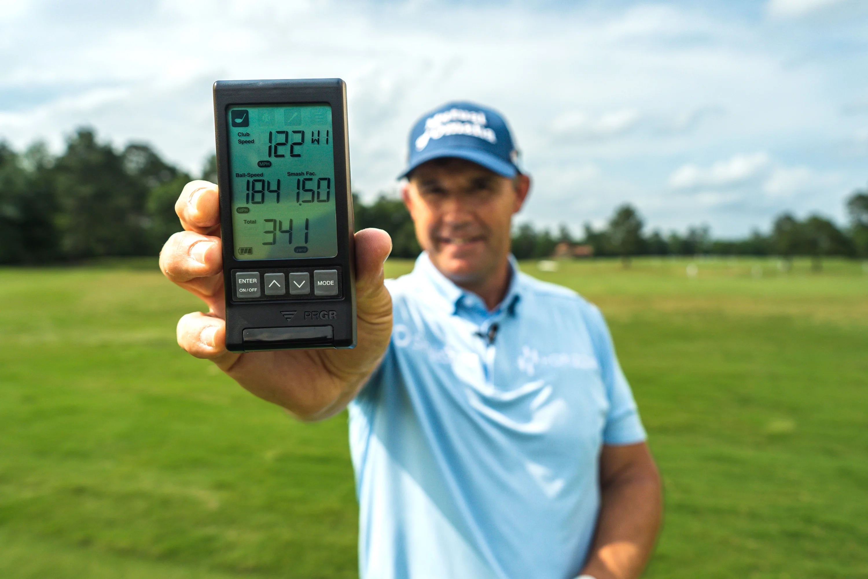 PRGR Black Pocket Golf Launch Monitor HS - 130A (2021 Model) Secondary image