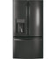 Appliances PFE28KBLTS 36 Inch French Door Refrigerator Black Stainless Steel